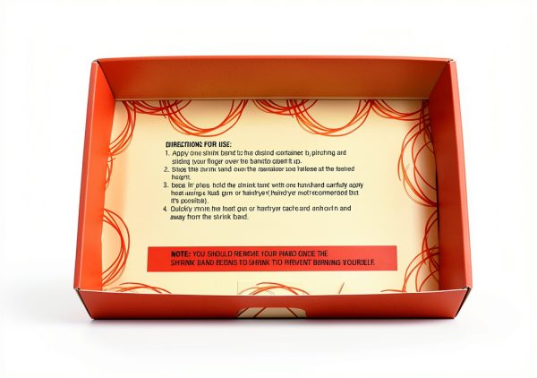 Clear Perforated Shrink Band Lip Tubes Shrink Perfect 30mm 250 Pack-2