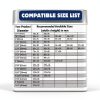 45 x 23 mm GOLD Perforated Shrink Band for Liquid Bottles of Many Types Fits 3/4" to 1" Diameter - Pack of 250-6