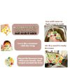 Wax Paper Sheets for Food Sulieschen 9-Pack Beeswax Wraps Organic-2
