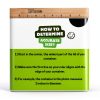 45 x 23 mm GOLD Perforated Shrink Band for Liquid Bottles of Many Types Fits 3/4" to 1" Diameter - Pack of 250-5
