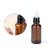 PATIKIL 61x103mm PVC Perforated Shrink Bands, 400Pcs Heat Shrink Seal Wrap Fit for 50ml Essential Oil Bottles Jars Cans Tins Fit for 2.9-3inch Cap Diameter, Clear-3