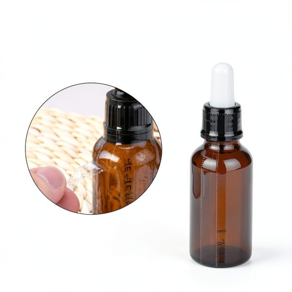 PATIKIL 61x103mm PVC Perforated Shrink Bands, 400Pcs Heat Shrink Seal Wrap Fit for 50ml Essential Oil Bottles Jars Cans Tins Fit for 2.9-3inch Cap Diameter, Clear-3