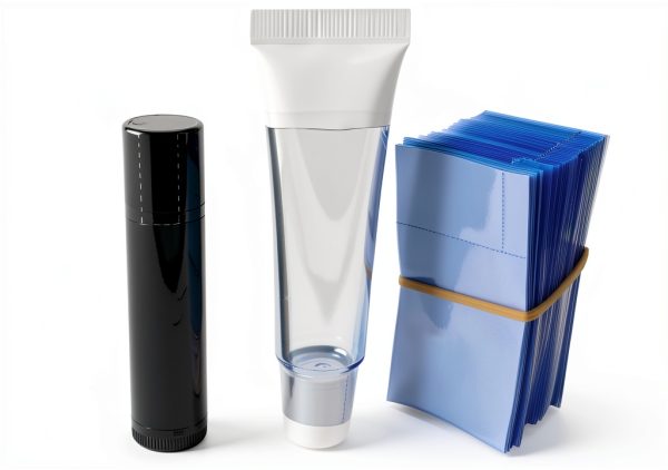 Clear Perforated Shrink Band Lip Tubes Shrink Perfect 30mm 250 Pack-0