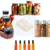 PATIKIL 61x103mm PVC Perforated Shrink Bands, 400Pcs Heat Shrink Seal Wrap Fit for 50ml Essential Oil Bottles Jars Cans Tins Fit for 2.9-3inch Cap Diameter, Clear-6