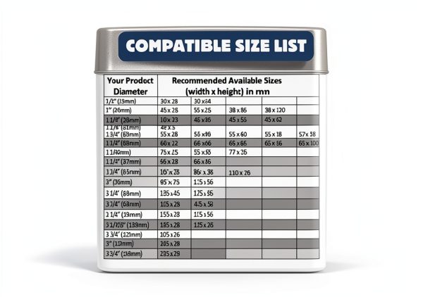 Clear Perforated Shrink Band 135x28mm – Supplement & Supply 100 Pack-6
