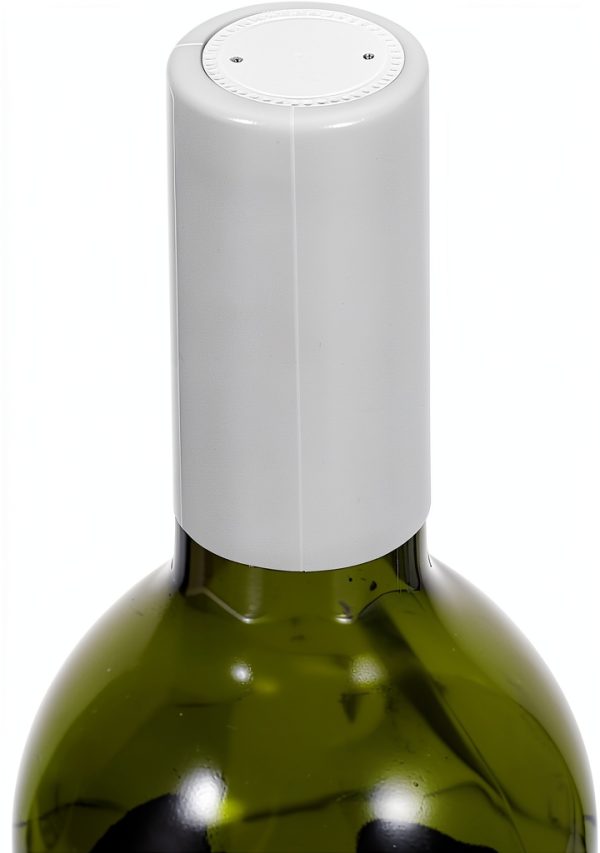 Kichvoe 100pcs Red Wine Bottle Sealing Film Heat Shrink Stopper Bottle Stoppers Shrink Wrap Caps Covers Wine Film Wedding Pvc Sleeve White-7