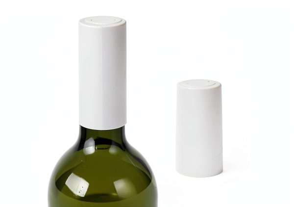 Kichvoe 100pcs Red Wine Bottle Sealing Film Heat Shrink Stopper Bottle Stoppers Shrink Wrap Caps Covers Wine Film Wedding Pvc Sleeve White-2