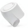Kichvoe 100pcs Red Wine Bottle Sealing Film Heat Shrink Stopper Bottle Stoppers Shrink Wrap Caps Covers Wine Film Wedding Pvc Sleeve White-6